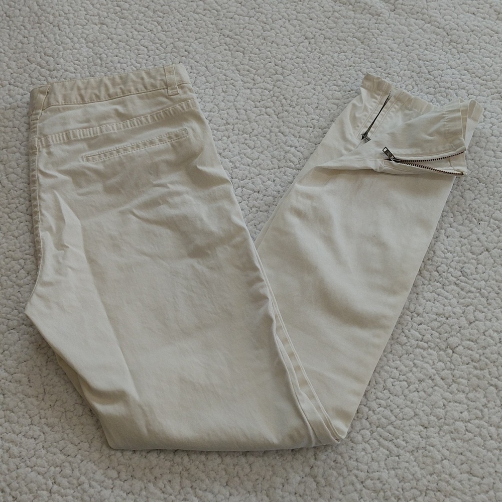Mossimo Dutti Side Zip Skinny Pants Size 6